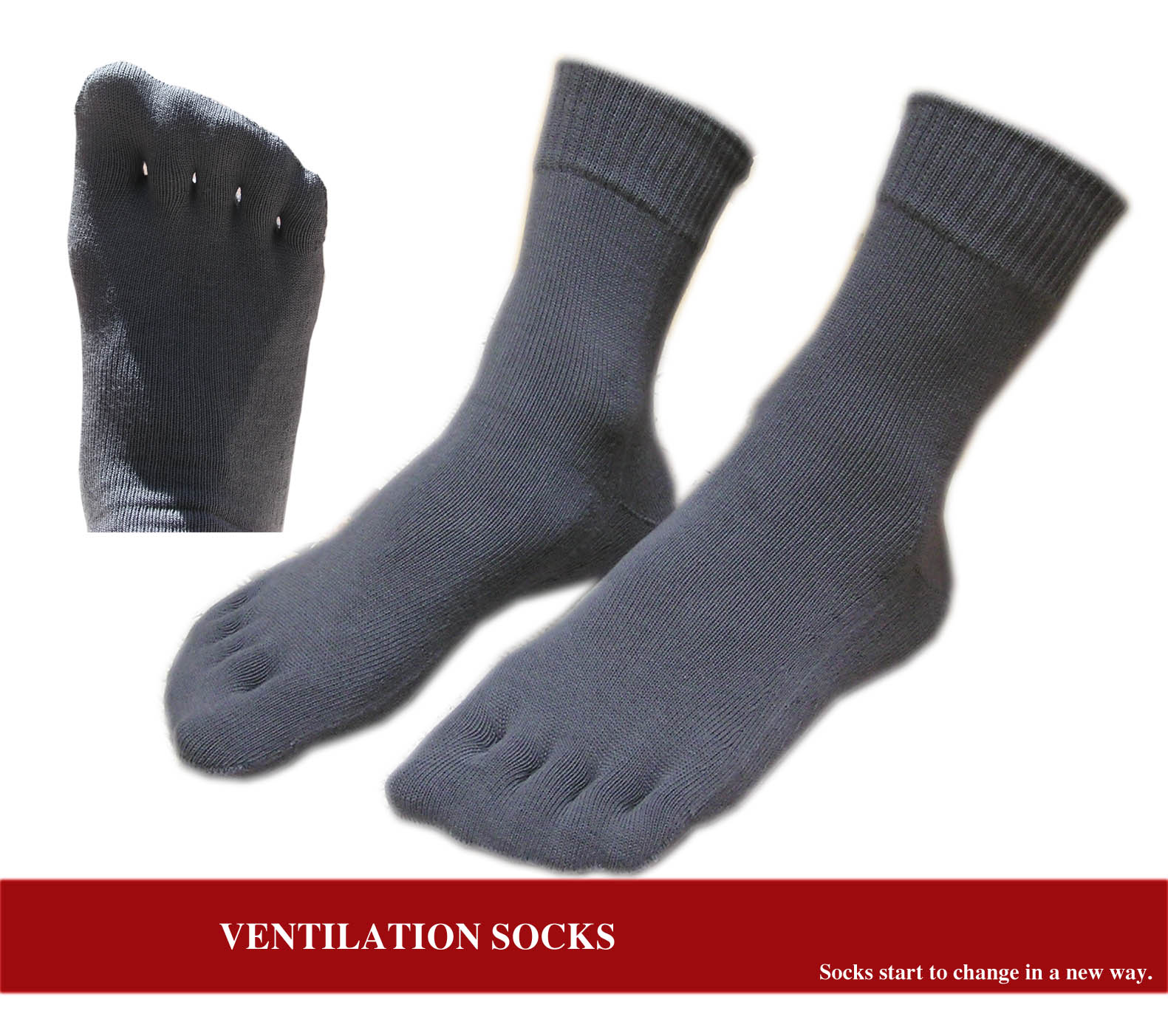 ventilation socks  Made in Korea